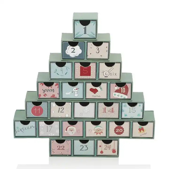 Caja de árbol de Navidad