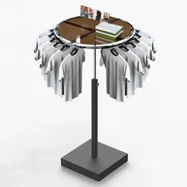 Soporte de exhibición de camisetas