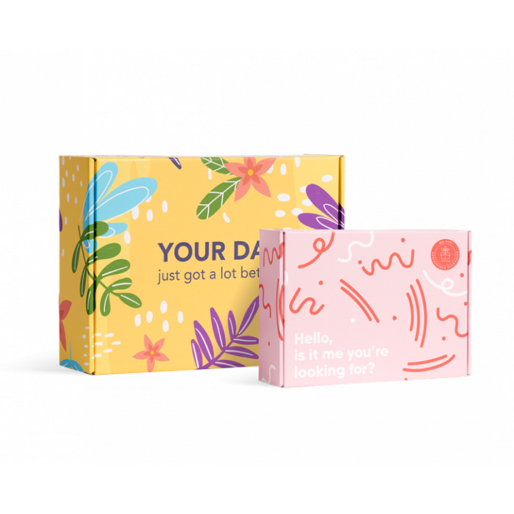 caja de regalo kraft