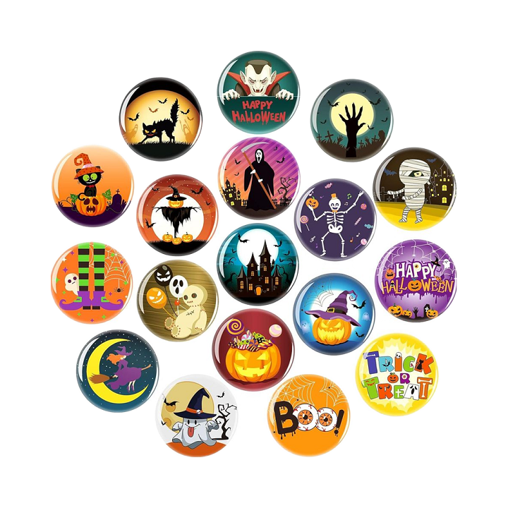 insignias tem&aacute;ticas de halloween