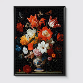 Rompecabezas de flores