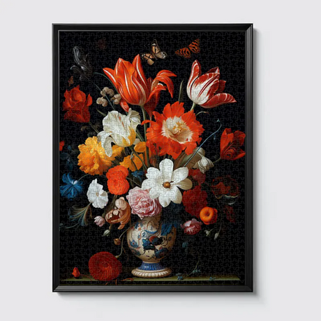 Rompecabezas de flores