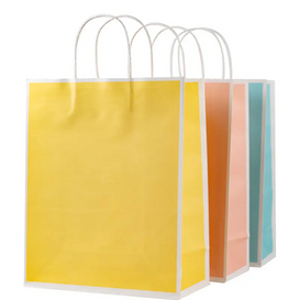Bolsas de papel de colores