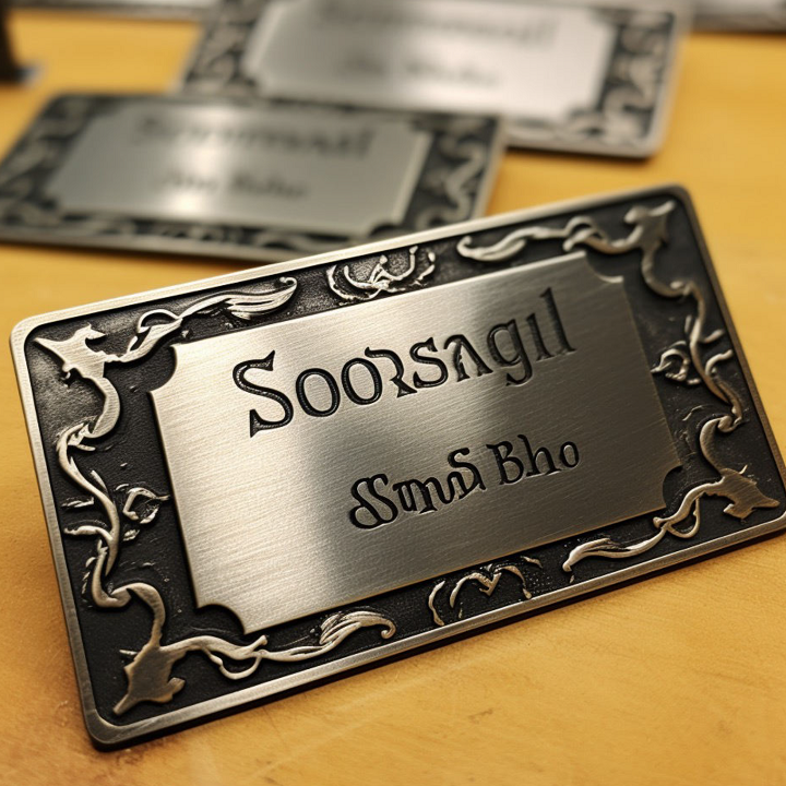 placas de lat&oacute;n para grabar