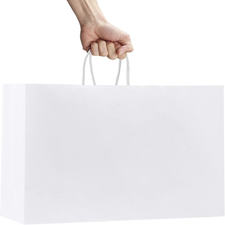 bolsas de papel blanco