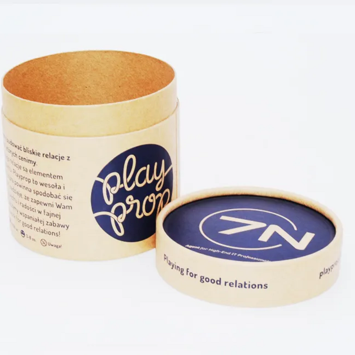 tubos kraft con tapa