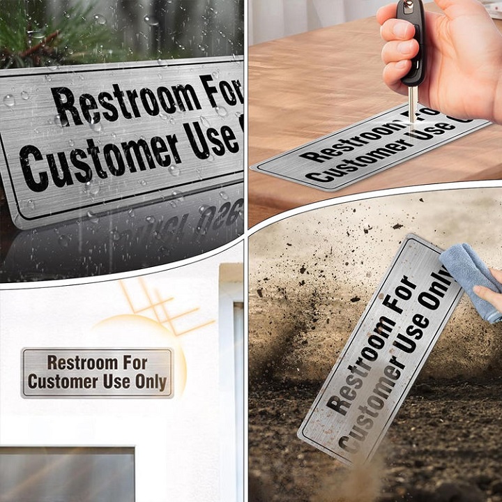 placas de metal personalizadas