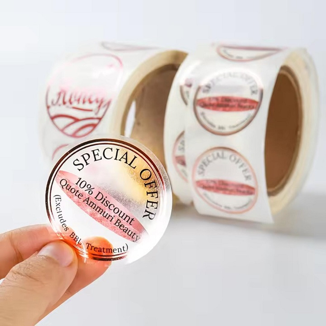 Pegatinas circulares