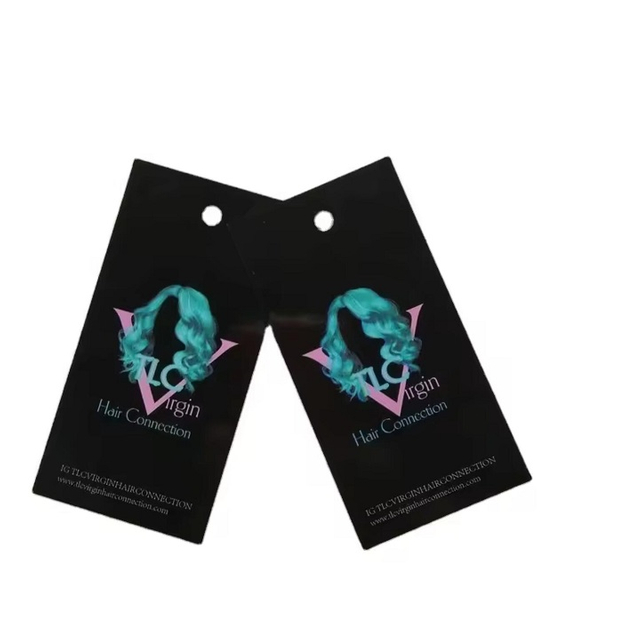 Etiquetas colgantes rectangulares