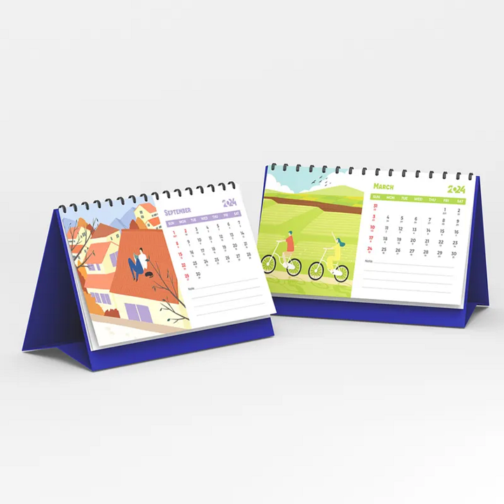 Impresión de calendario