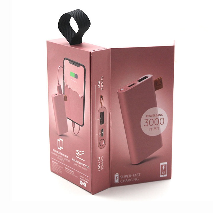 Caja de embalaje del banco de energía