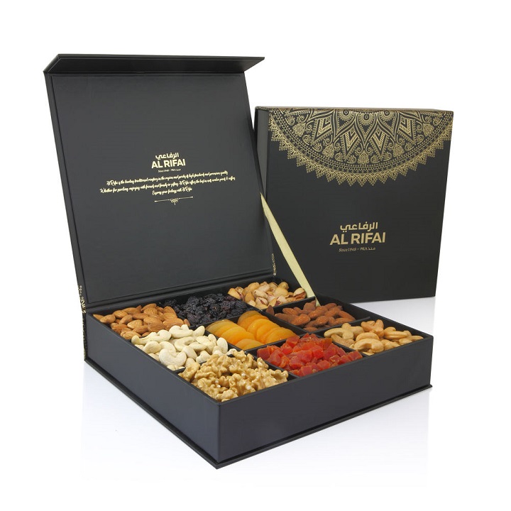 caja de regalo de frutos secos