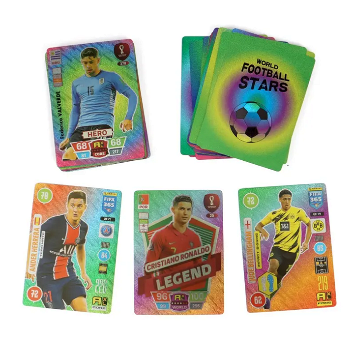 paquetes de tarjetas de f&uacute;tbol