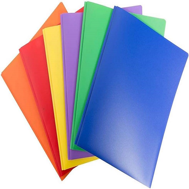 carpetas de archivos de colores