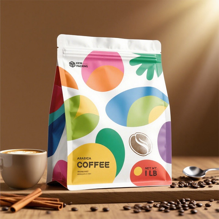 dise&ntilde;o de bolsa de caf&eacute;