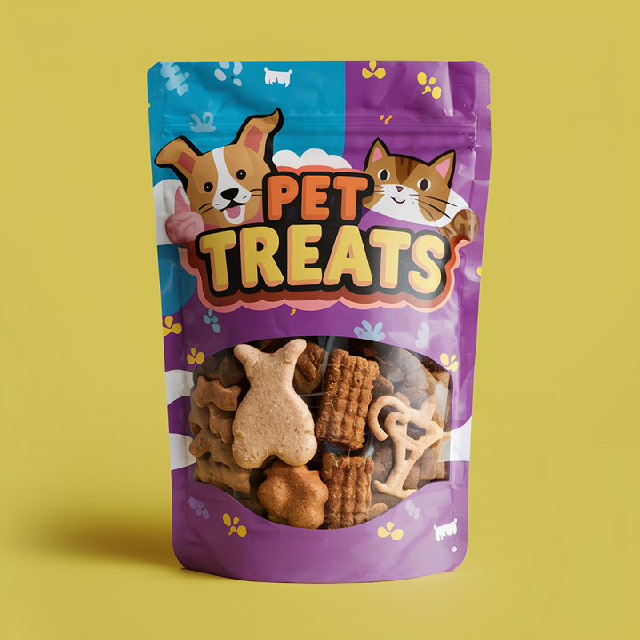 comida para perros en una bolsa