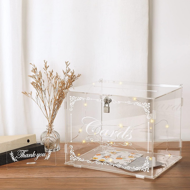 Caja de regalo de acrílico
