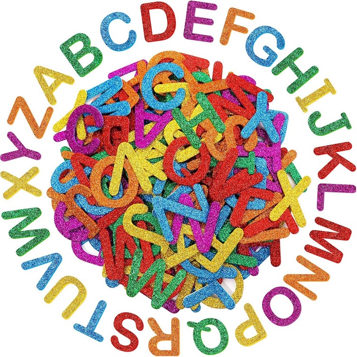 letras m&aacute;s gruesas pegatinas